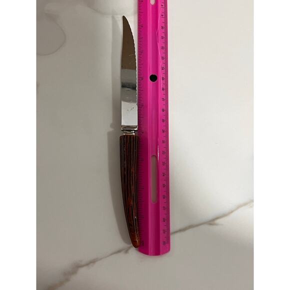 Set of 3 Regent Sheffield England Steak Knives – Vintage Stainless Steel - Picture 5 of 5